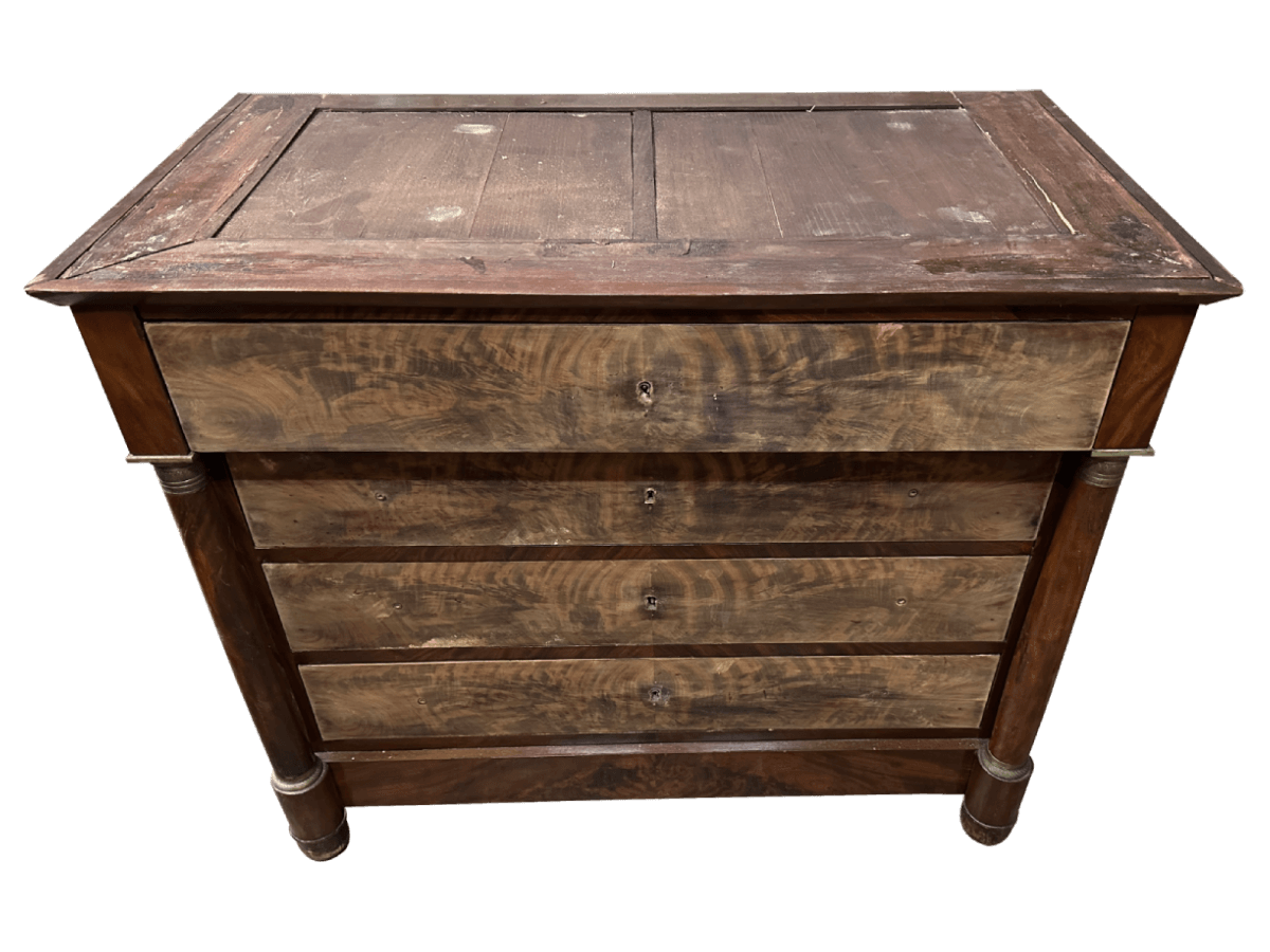 Avant restauration. Commode Empire Avant restauration. Commode Empire