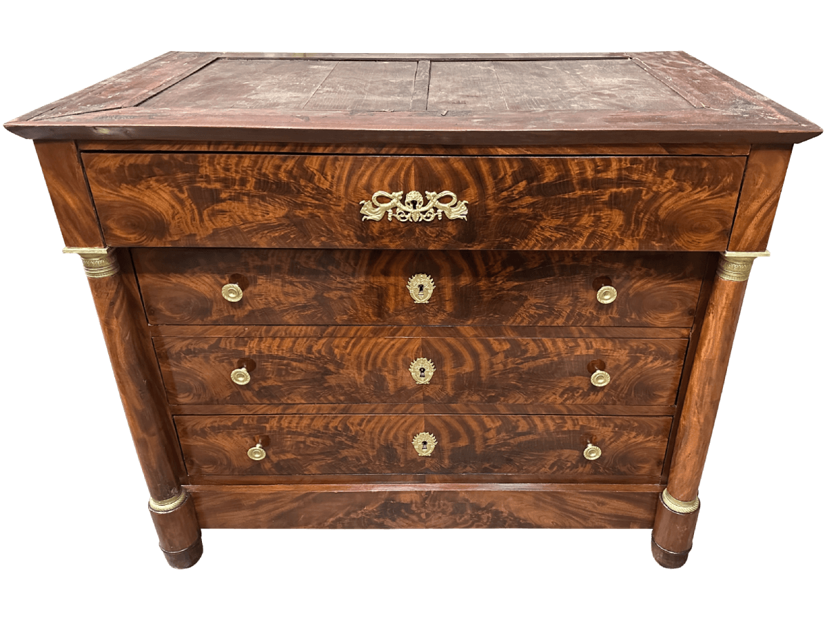 Après restauration. Commode Empire Après restauration. Commode Empire