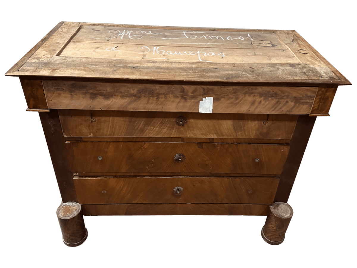 Avant restauration. Commode Empire Avant restauration. Commode Empire