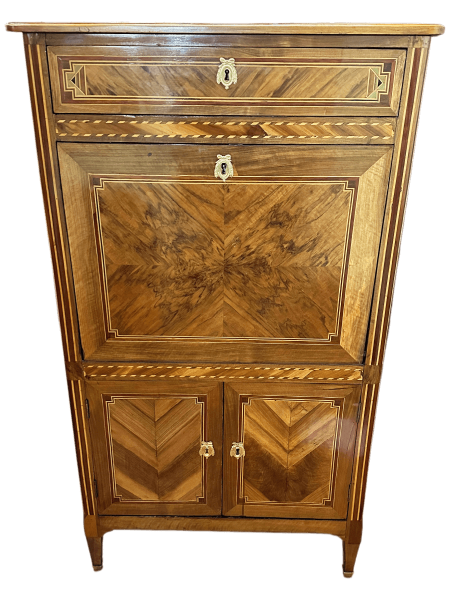 Après restauration. Secrétaire d'époque Louis XVI Après restauration. Secrétaire d'époque Louis XVI